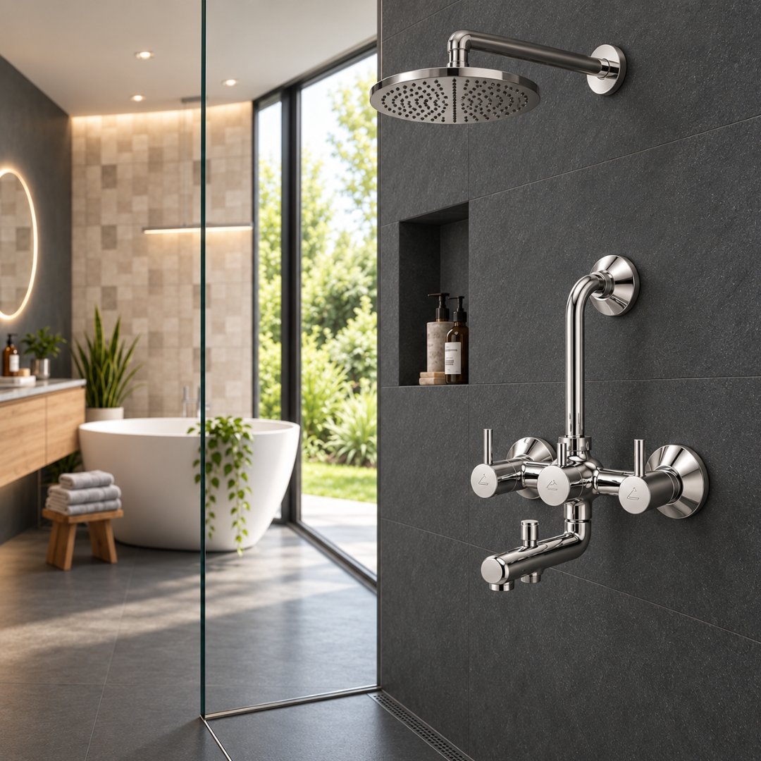 Jaquar JQ-FLP-CHR-5281PM, wall mixer